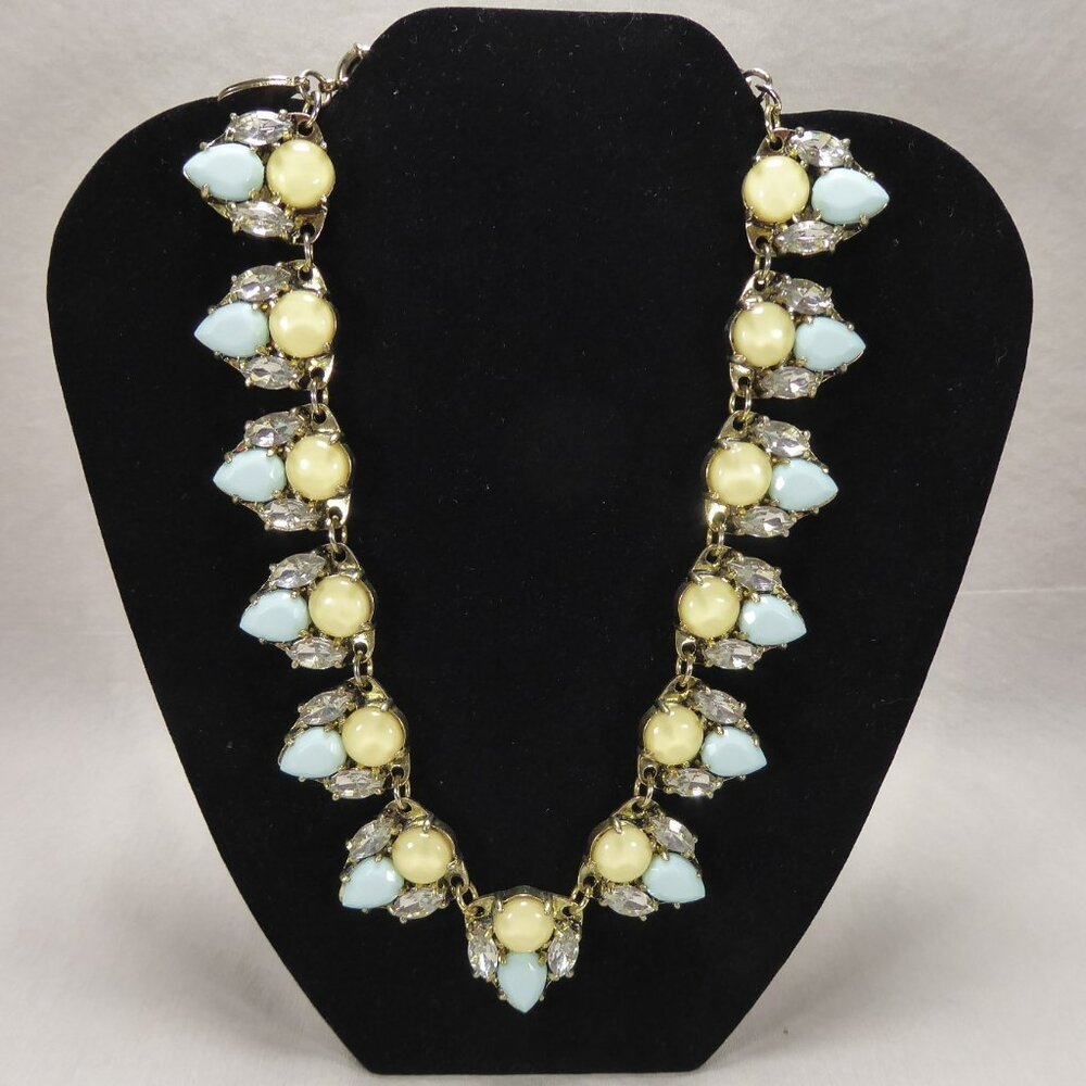 Rocksbox Perry Street Rhinestone Crystal Statement Choker Necklace Silver-Tone